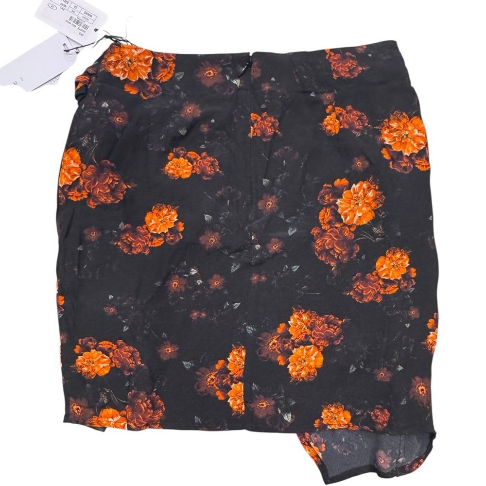 IRO Paris Kasper Wrap Effect Floral Mini Skirt - Picture 5 of 9